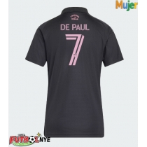 Camiseta Inter Miami Rodrigo De Paul #7 Visitante Equipación para mujer 2026-27 manga corta